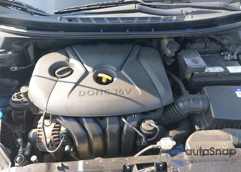 2013 Hyundai Elantra Limited from USA, damaged, VIN KMHDH4AE3DU556826